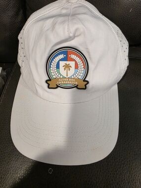 White Men's Baseball Cap